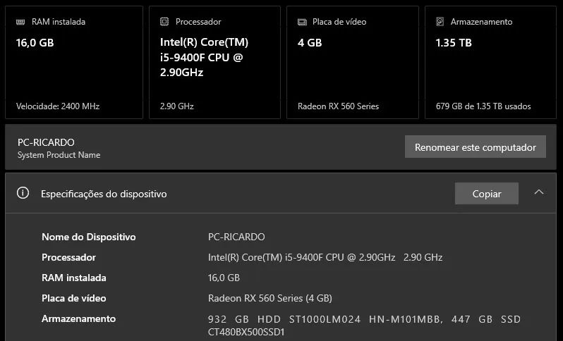 Pc gamer completo Intel i5 16Gb RAM 420 SSD + 2 monitores  - Foto 5