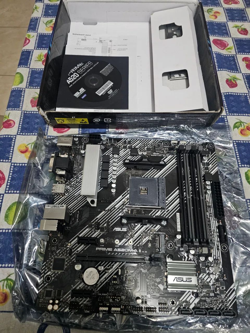 Placa mãe Aus AM4 nova  - Foto 3