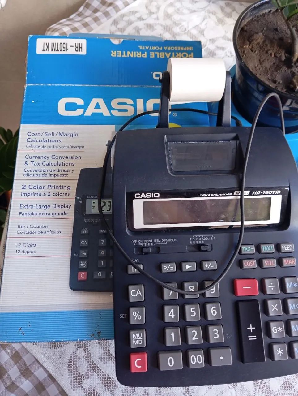 Calculadora impressora Casio