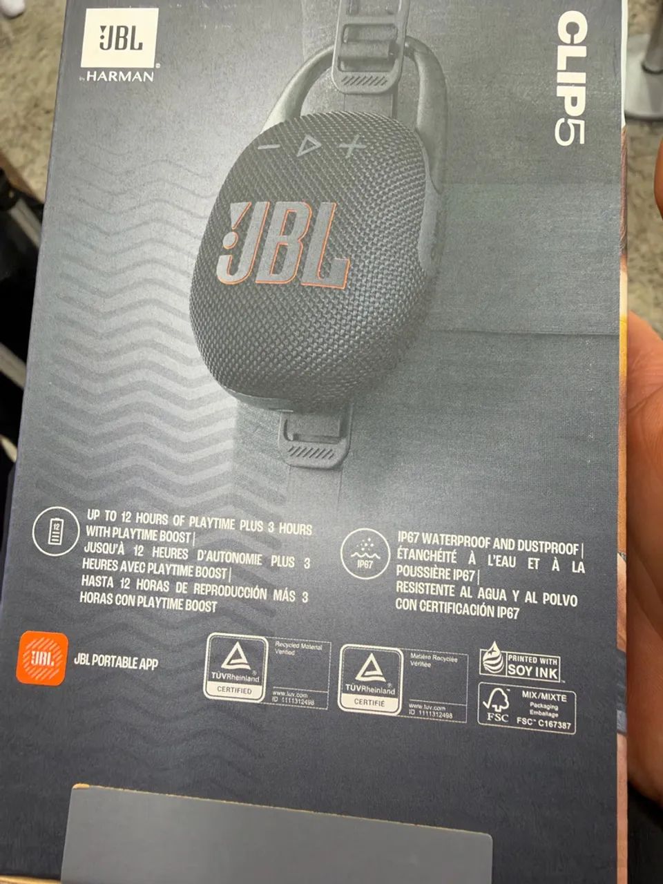 Caixa de som JBL CLIP 5 - Foto 3