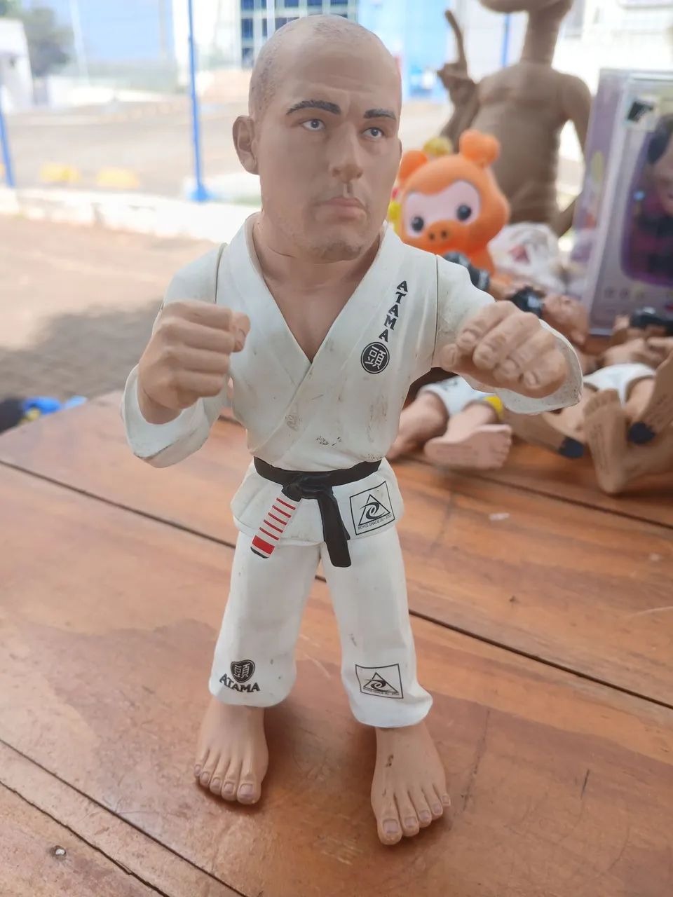Boneco Anderson Silva e Royce Grecie - Foto 3
