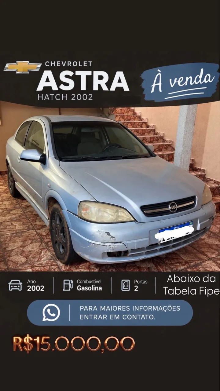 Chevrolet Astra 2.0/ CD/ Sunny/ GLS 2.0 8V 3P 2002