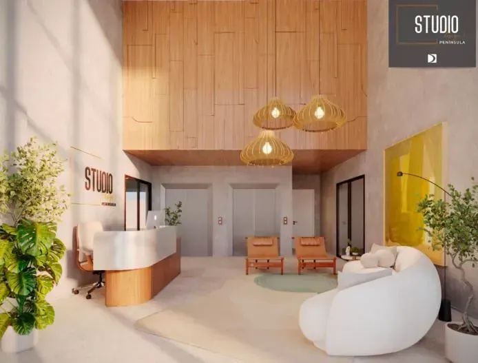 Studio Desing 7 - Studio Alto Padrão com Varanda na Península - Foto 3
