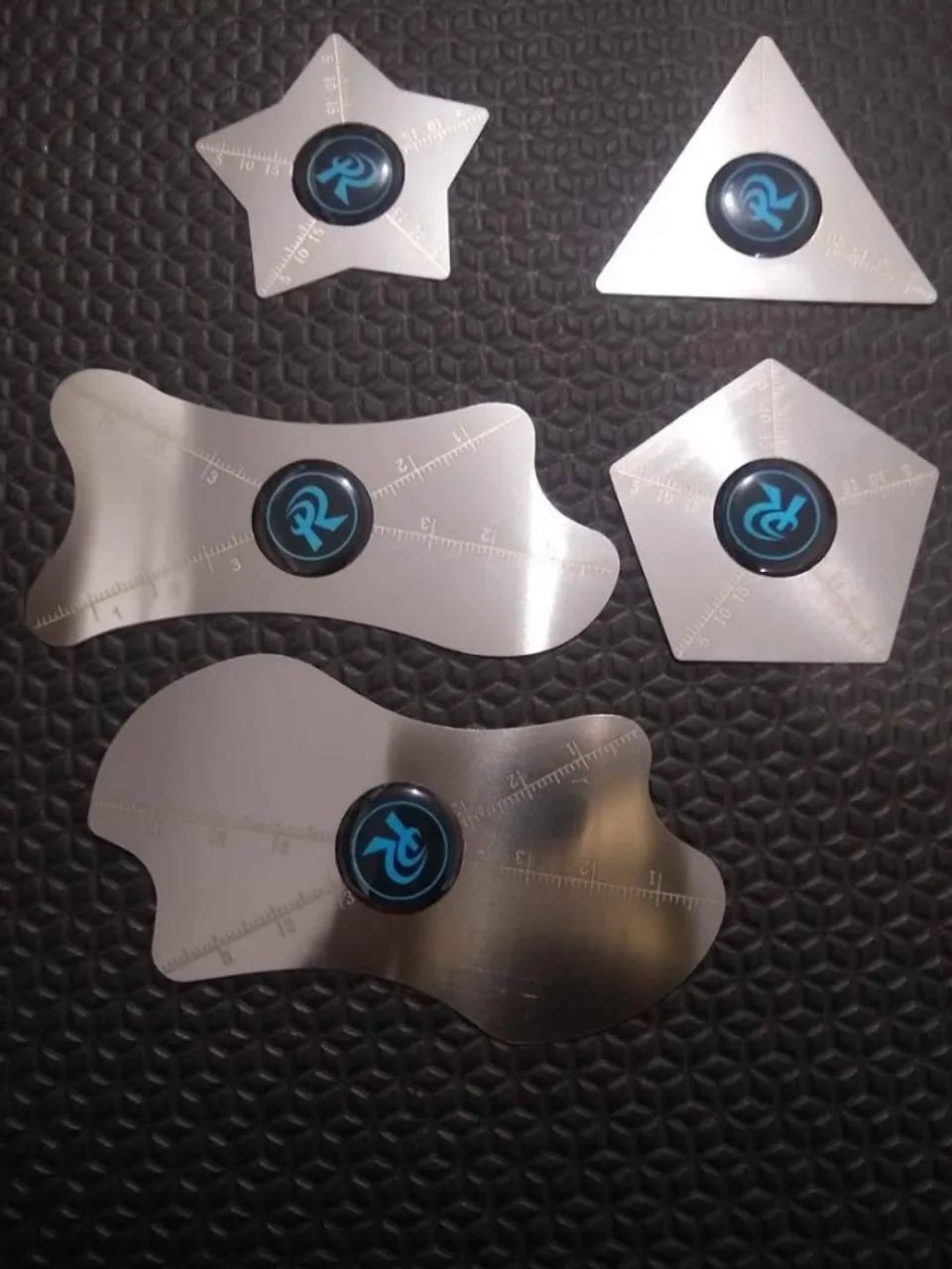 Espátula Palheta flexível de aço inoxidável 0.1mm nova