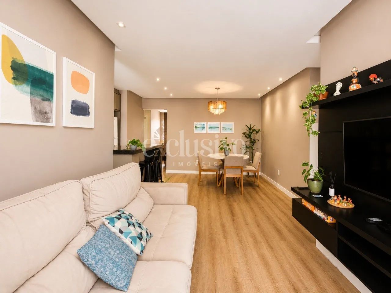 Apartamento mobiliado com 2 suítes no Abraão, Florianópolis/SC - Foto 4