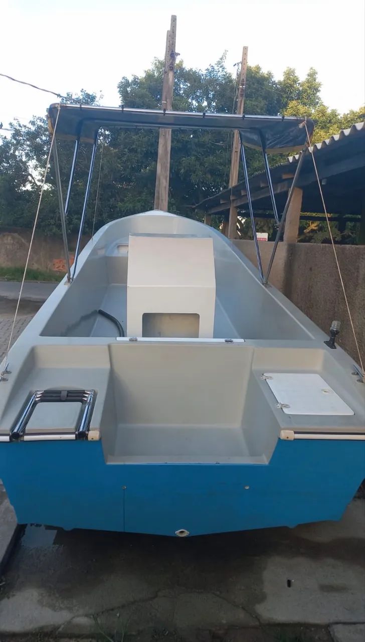 Lancha FR720 - Somente casco e Carretinha  - Foto 3