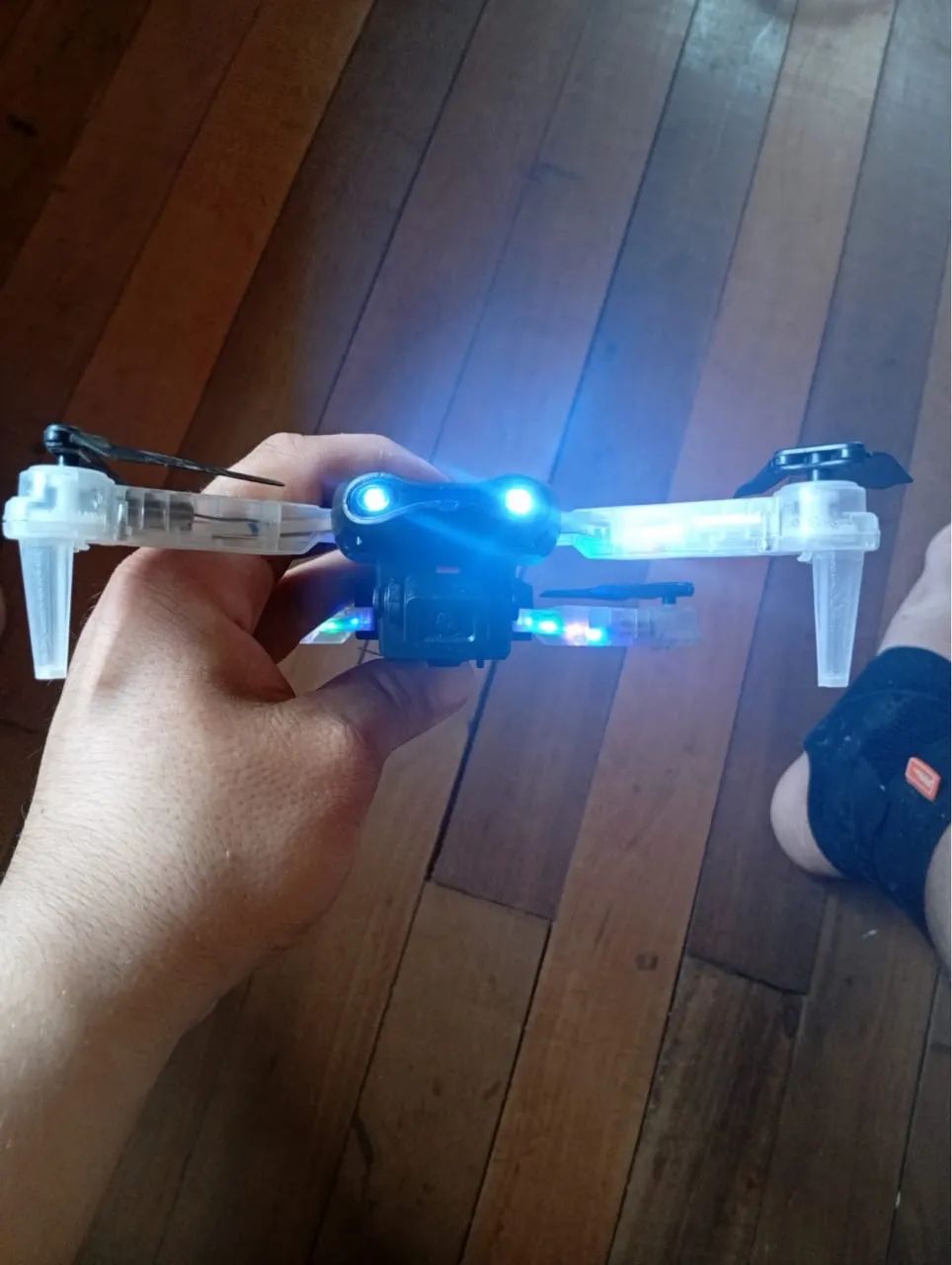 Drone com duas baterias e câmera  - Foto 3