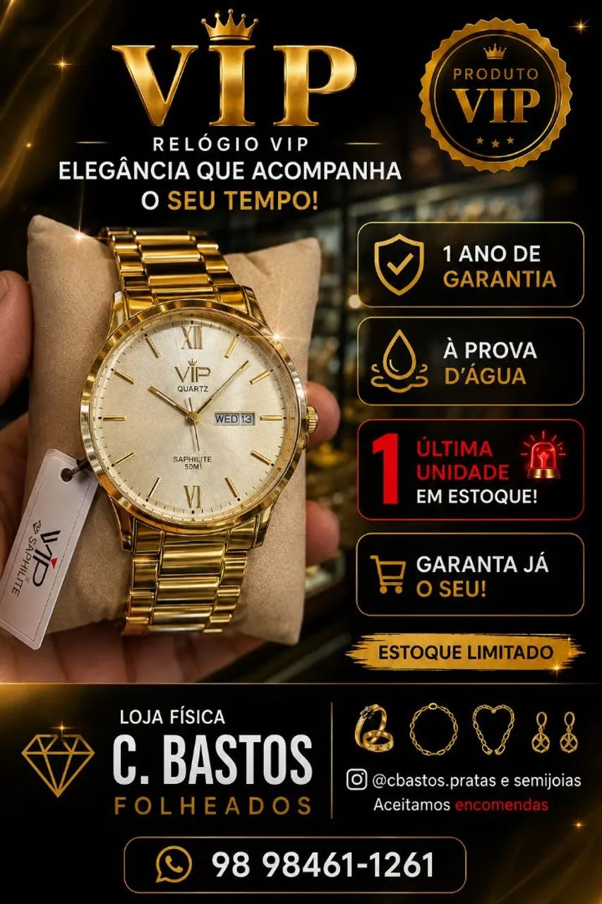 Relógio Vip