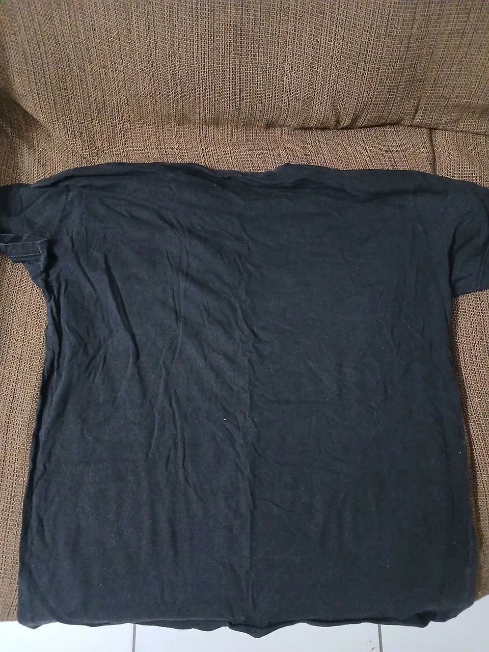 Camisa de Algodão preta - Foto 2