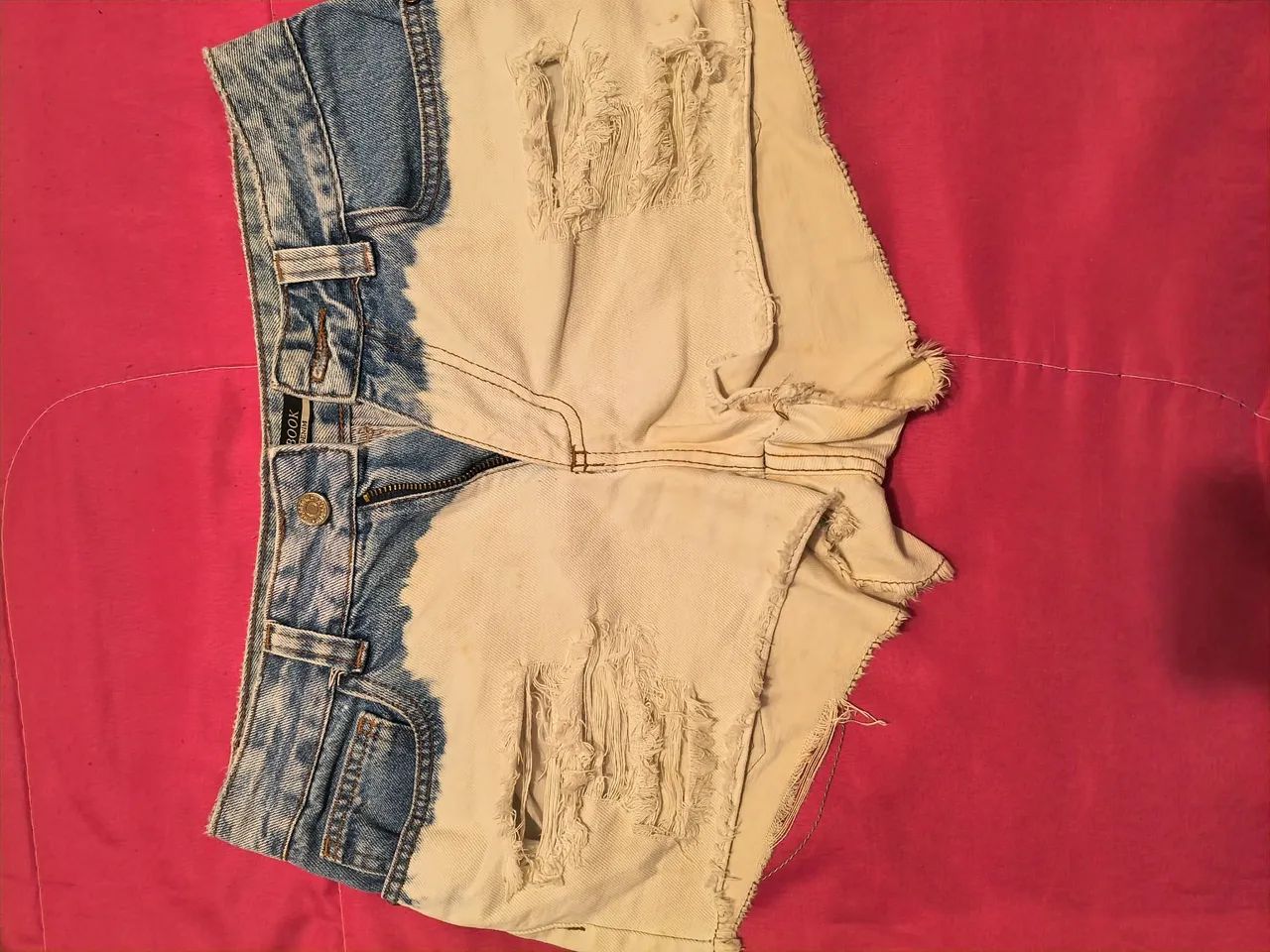 Short Jeans Bicolor Handbook Tam 38  - Foto 4