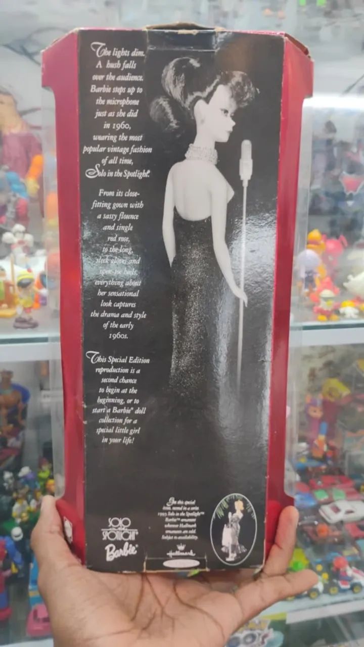 Boneca Barbie Collector Solo In The Spotlight Repro 1994 - Foto 5