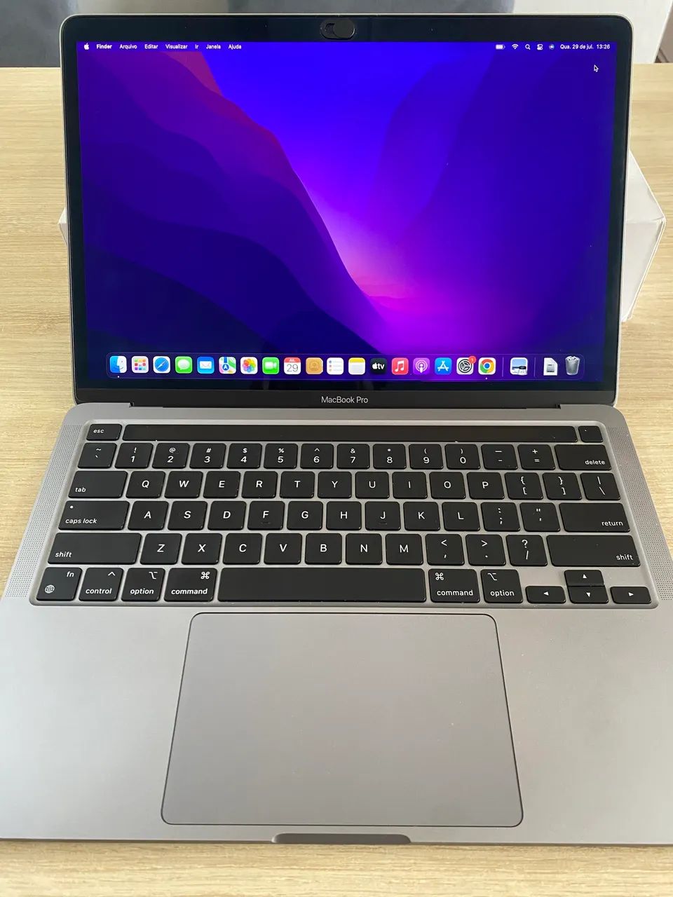 MacBook Pro M1 2020 Space Gray | 8GB | 256GB SSD | Bateria 88
