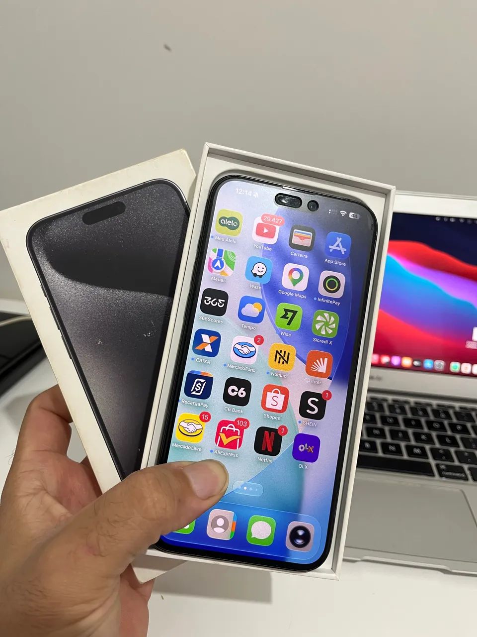 iPhone 15 pro Max 256gb 84%