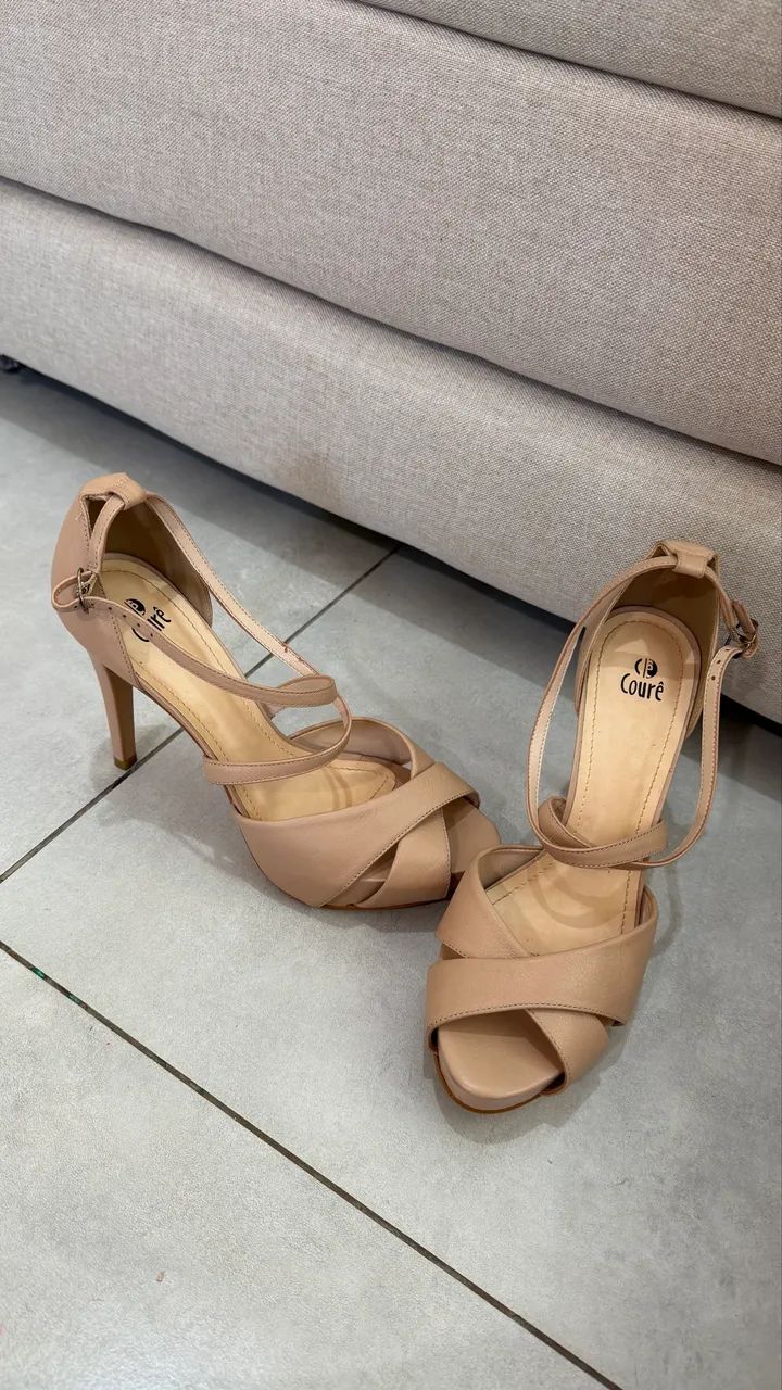 Sandália Courê Nude