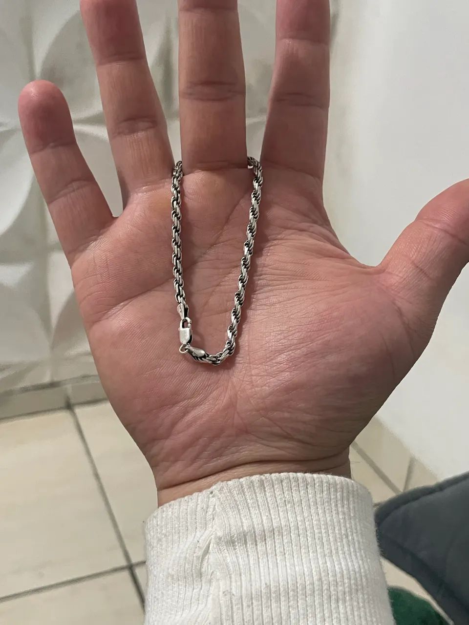 Pulseira de prata 925 7g