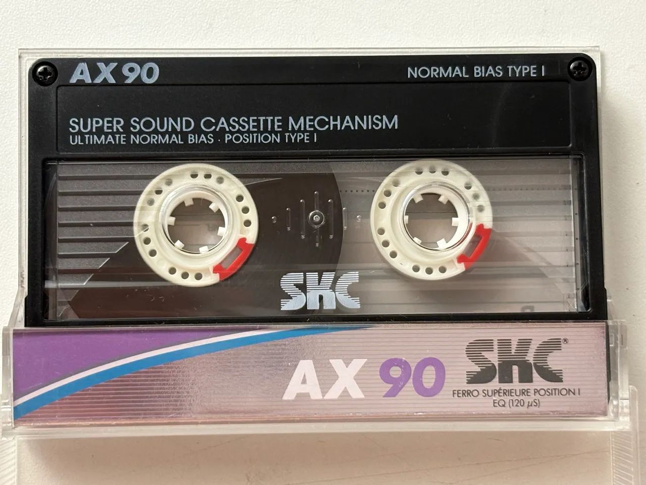 Fita cassete SKC AX 90 (1992)