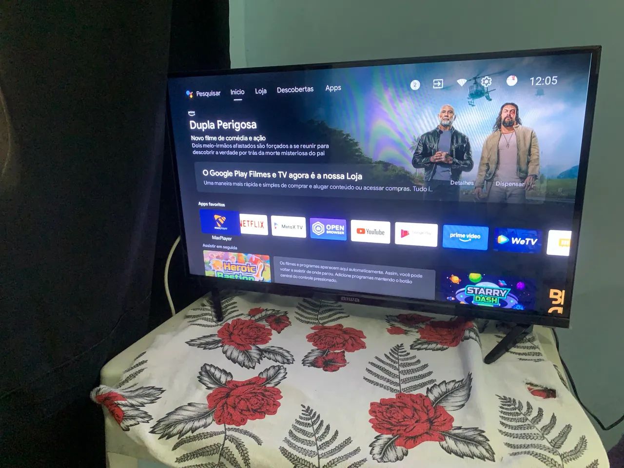 Vendo uma Tv  aiwa de 32 