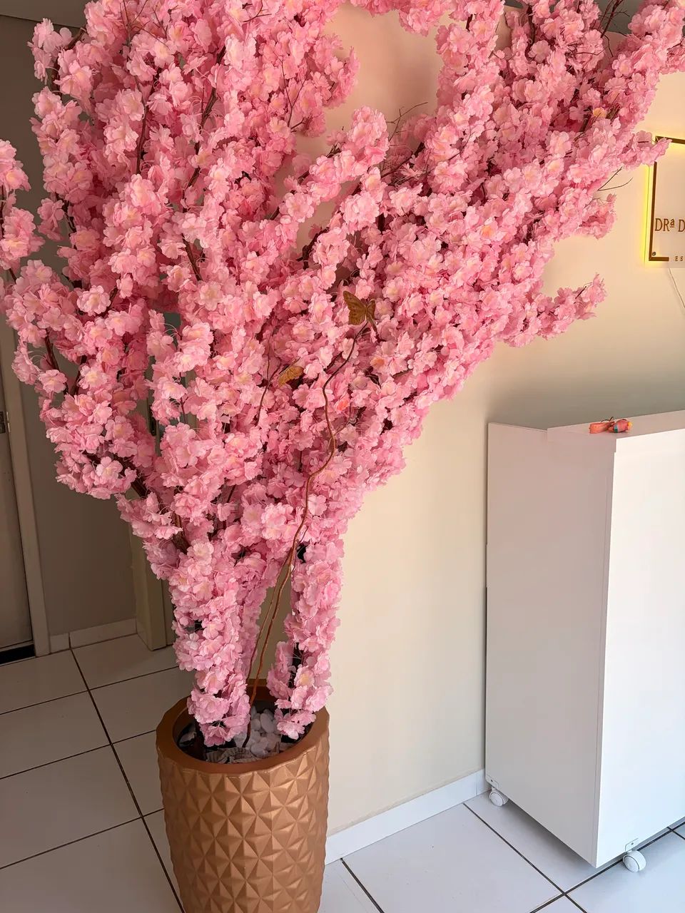 Árvore artificial de cerejeira
