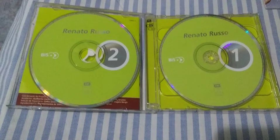 CD DUPLO RENATO RUSSO- COLETÂNEA - Foto 2