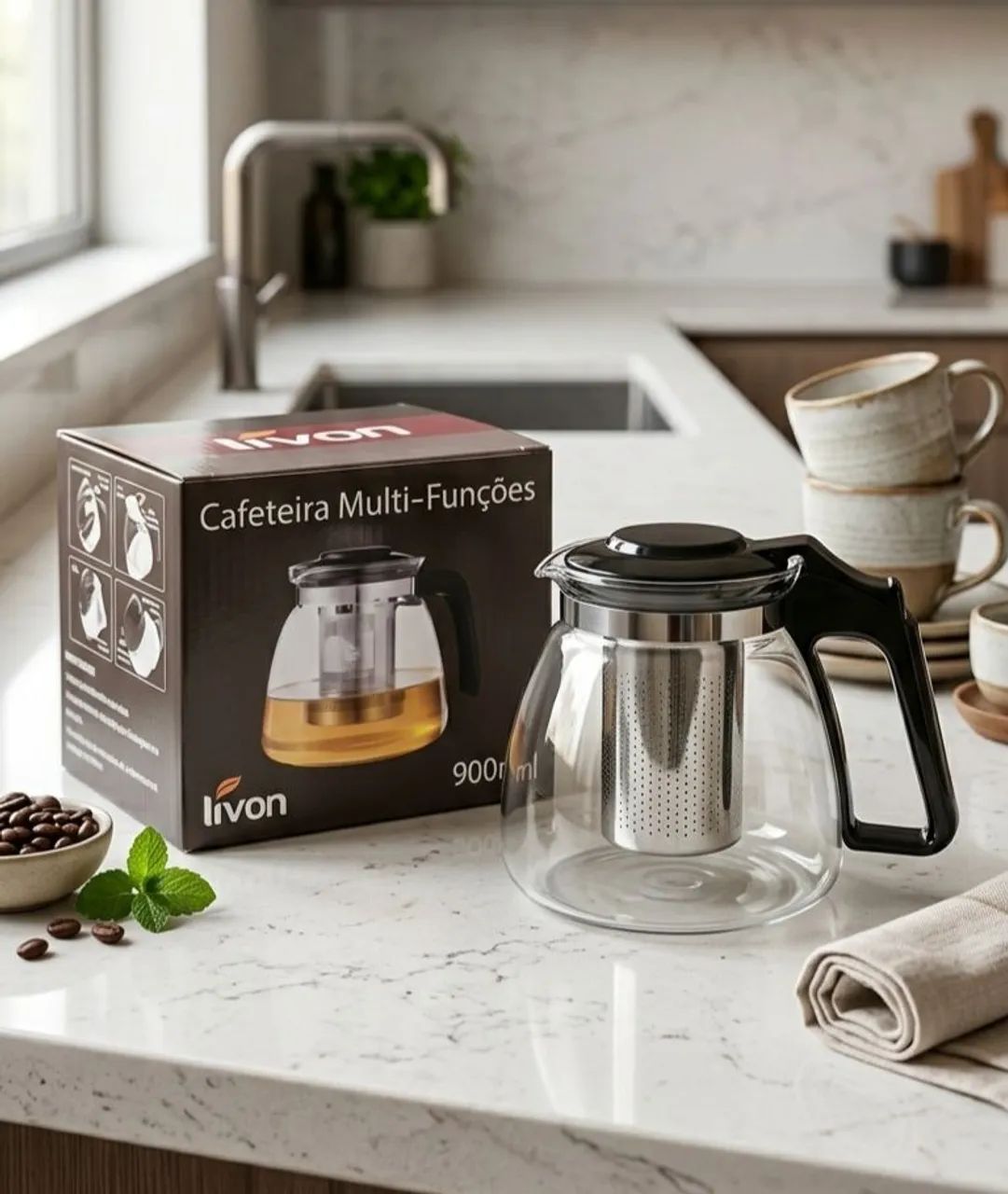 Cafeteira Multi-função 900ml