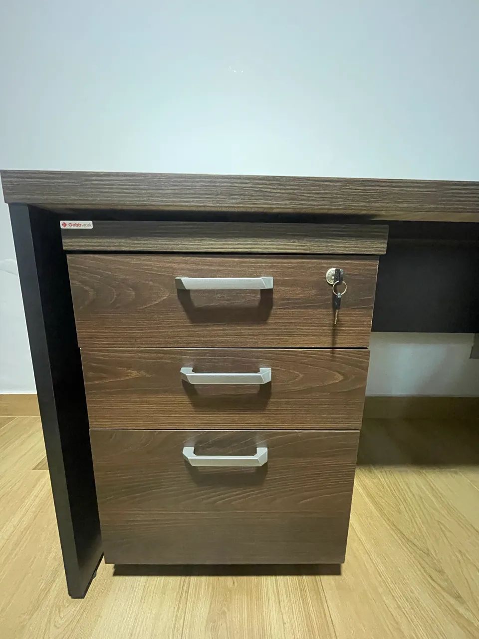 Mesa de escritório e gaveteiro 100% MDF - Foto 2