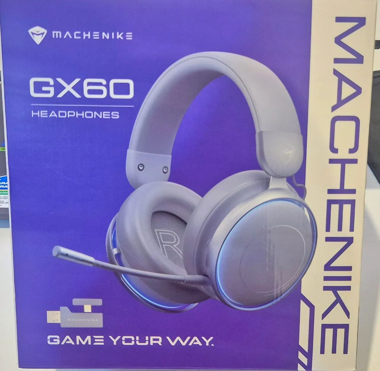 Headset Gamer Sem Fio Machenike GX60