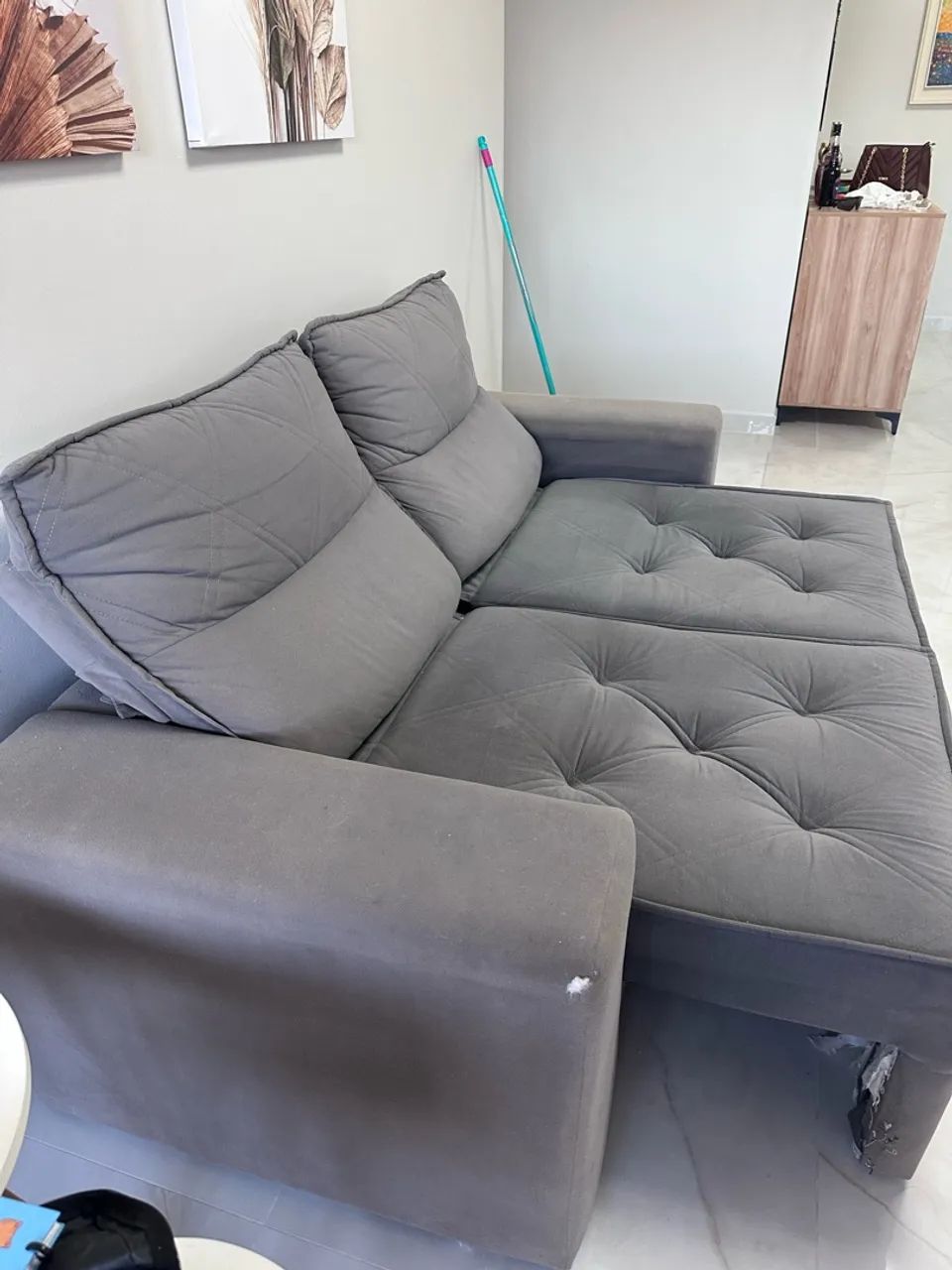 Sofá retrátil 2 lugares  - Foto 3