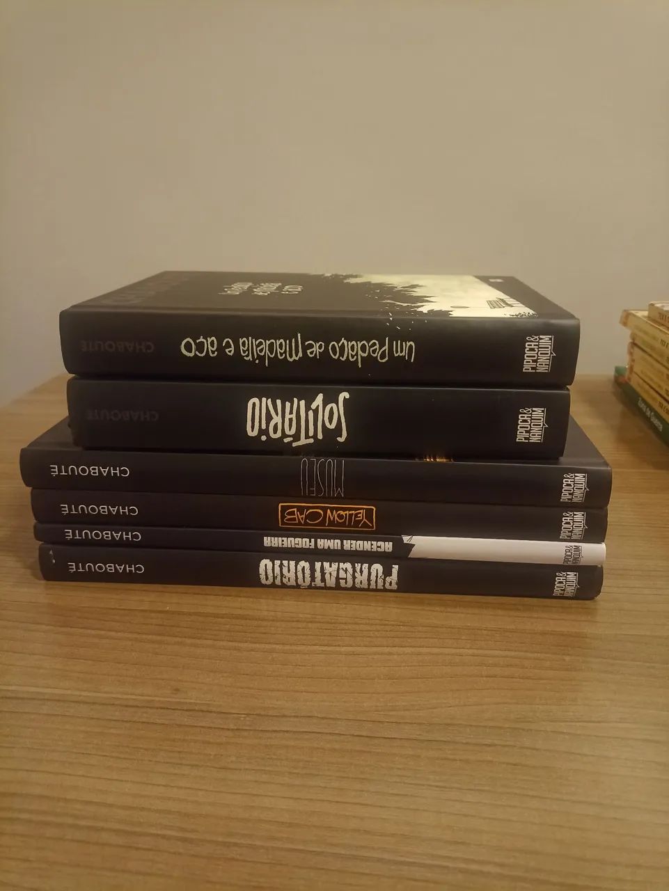 Coleção: Chabouté - Pipoca e Nanquim 