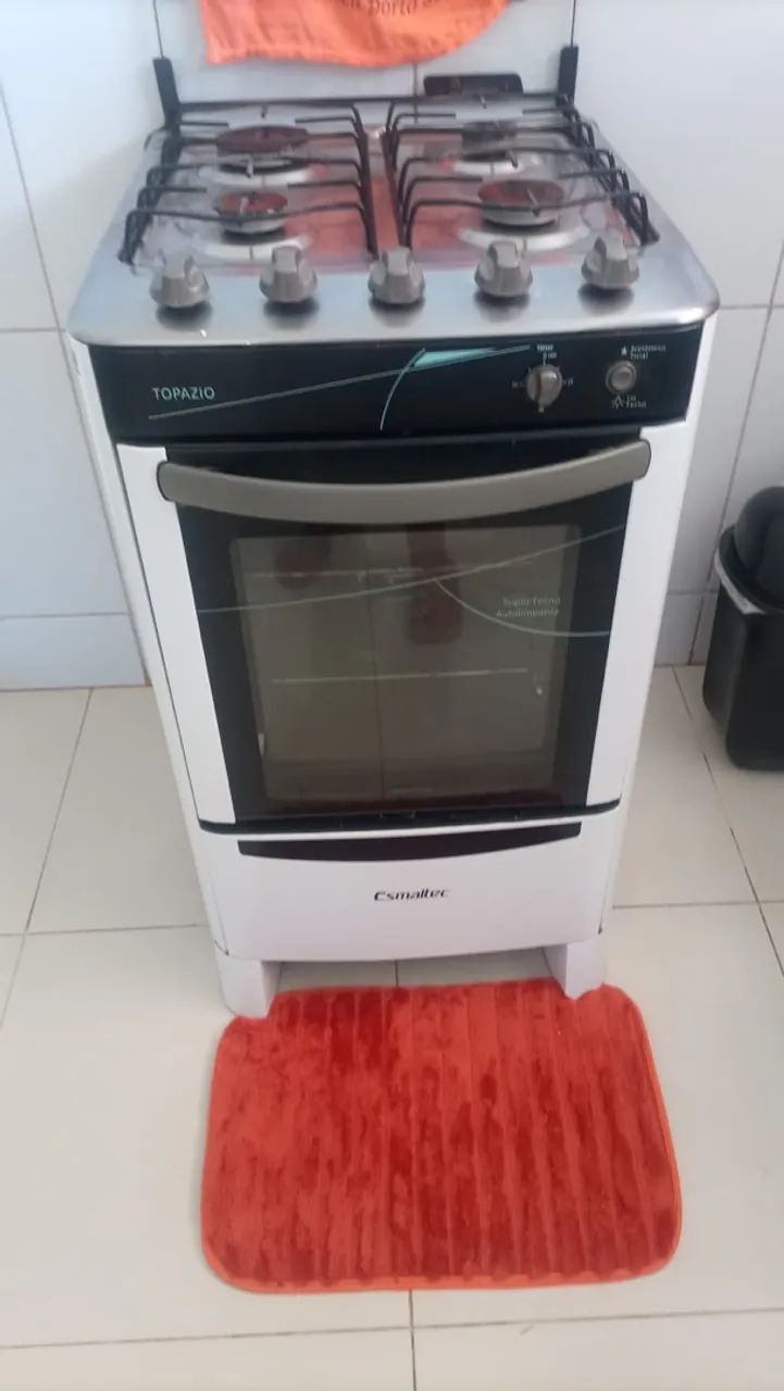 Fogão elétrico por $350 super novo tudo funcionando  - Foto 2