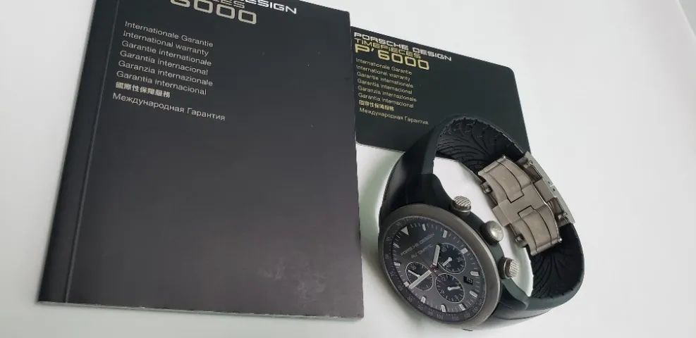 Relógio Porsche Design Dashboard Chronograph/p 6612 Autenticado - Foto 2
