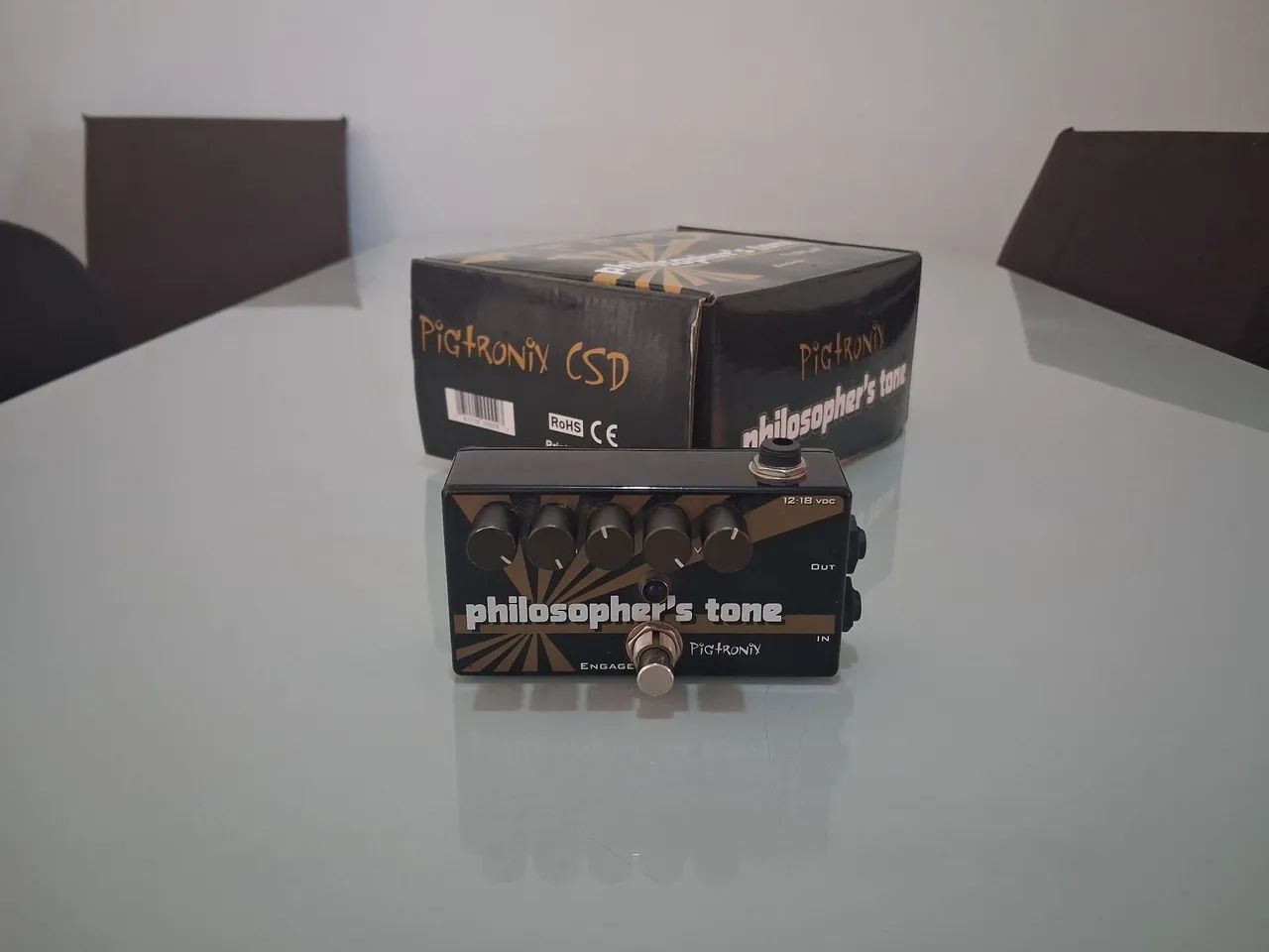 Pigtronix Philosopher's tone compressor e drive. Zerado.  - Foto 2