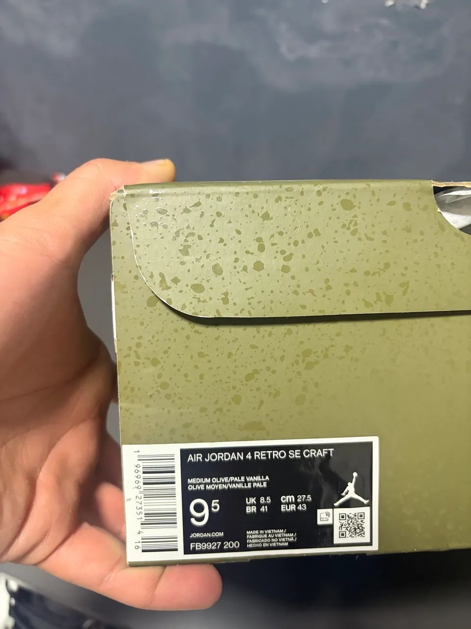 Air Jordan 4 Craft Medium Olive - Foto 2
