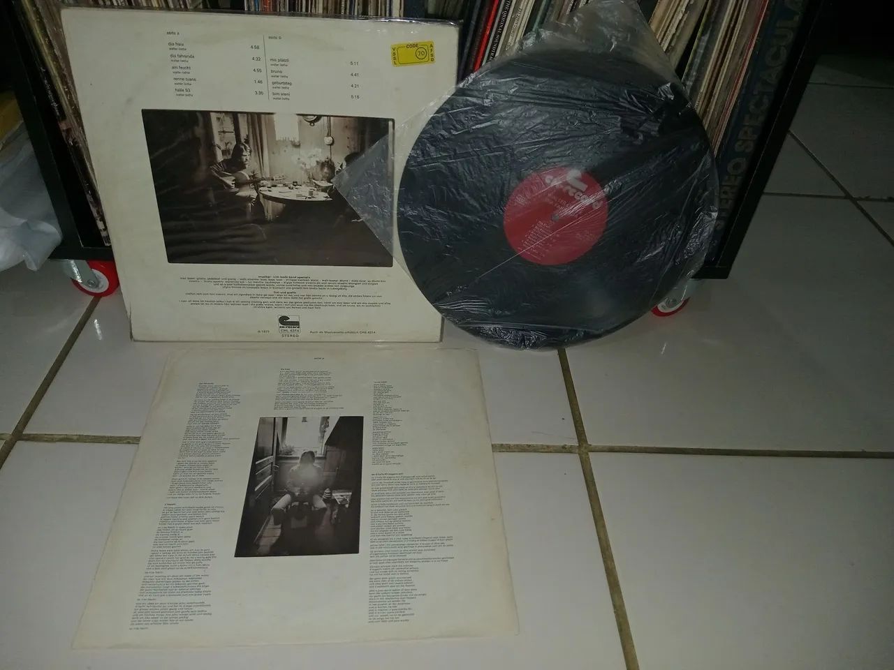 Lp Walther lieyha , Dia Fahrenda ,folk suíço  - Foto 2