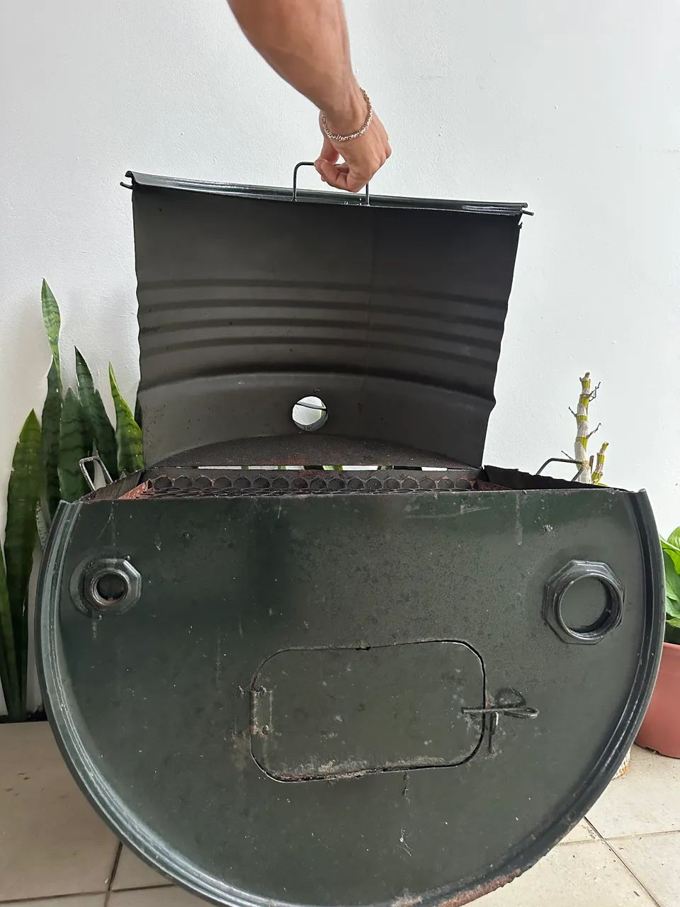 Churrasqueira ótimo estado  - Foto 2