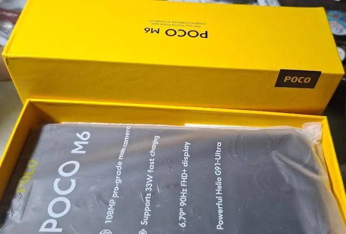 CELULAR XIAOMI POCO M6 /COR PRETO