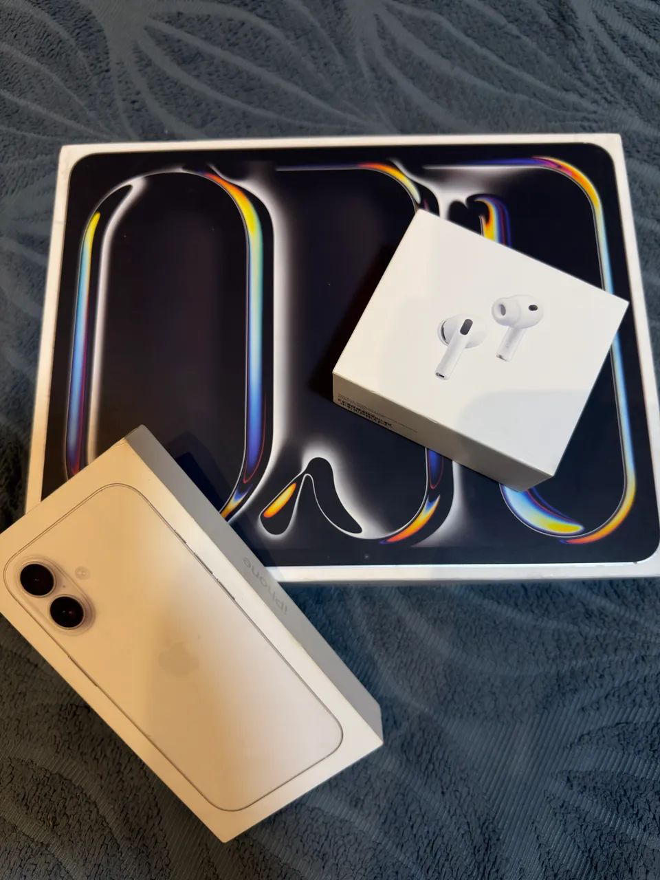 Ipad pro + Iphone 17 lacrado + Airpods pro 3 Lacrado