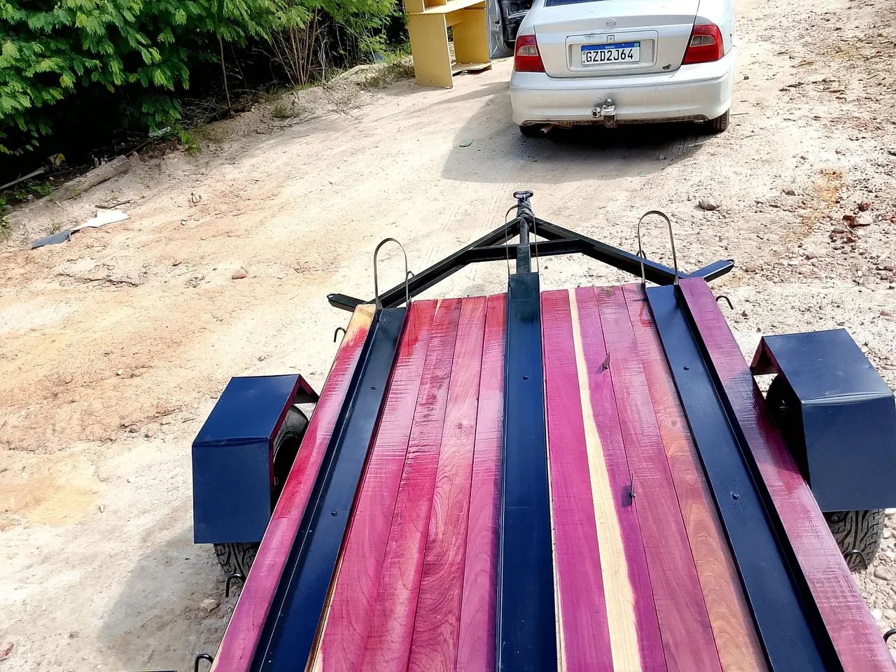 Carretinha pra 3 motos