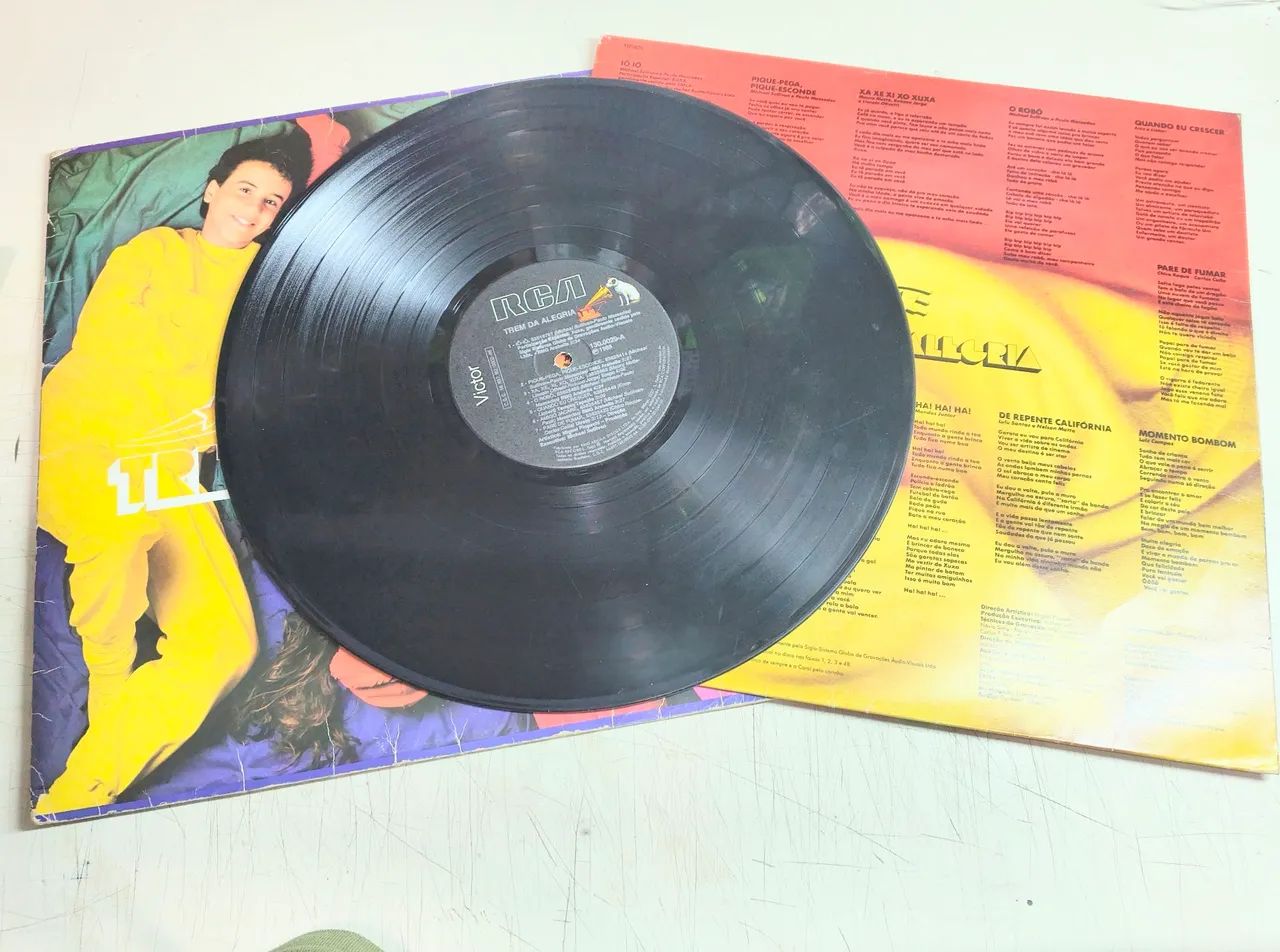 Lp vinil Trem da alegria 1988 - Foto 5