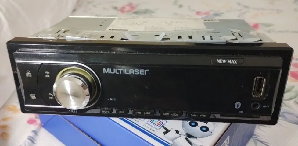 Radio Som automotivo Multilaser New Max