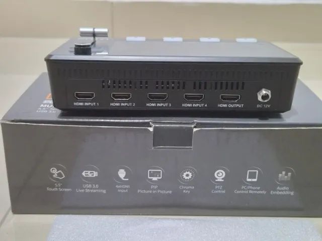 Equipamento para podcast CAMERA MESA DE CORTE MICROFONE - Foto 4