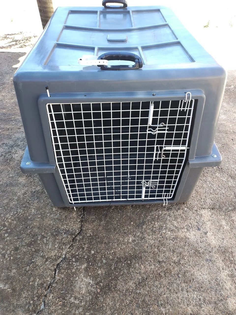Caixa de viagem para cachorro