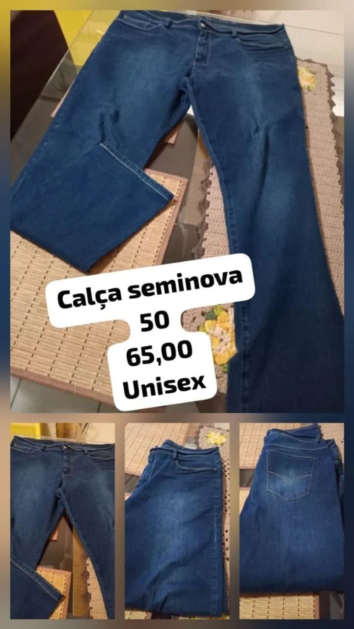 Calças jeans.unisex