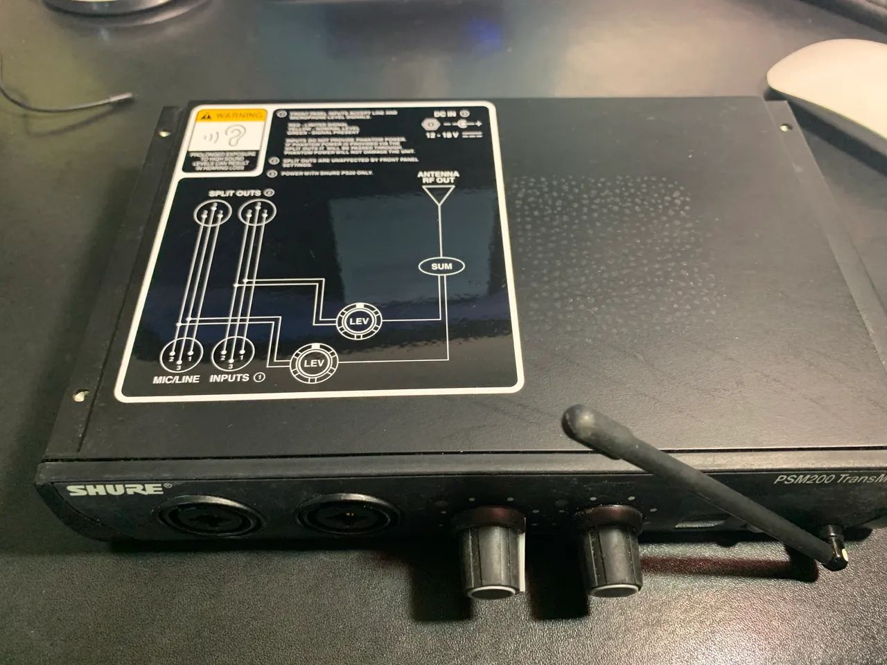 Sistema Monitor Sem Fio Shure Psm200 In-ear - Foto 3
