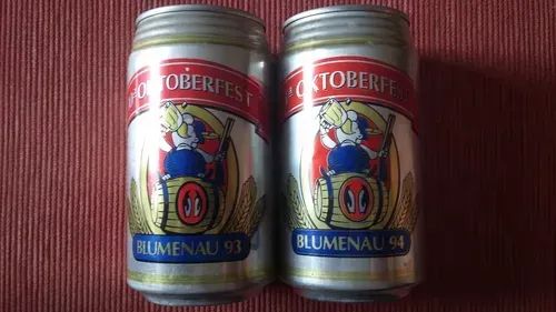 Latas Históricas Cerveja Antarctica Oktoberfest 1993 / 1994 - Foto 2