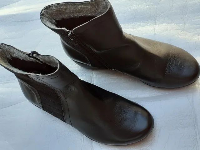 Bota Usaflex Nº 35 preta - Foto 4