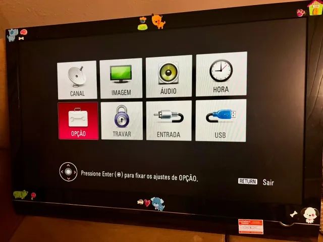 TV LG 42 Polegadas em Bom Estado - Funcionando Perfeitamente