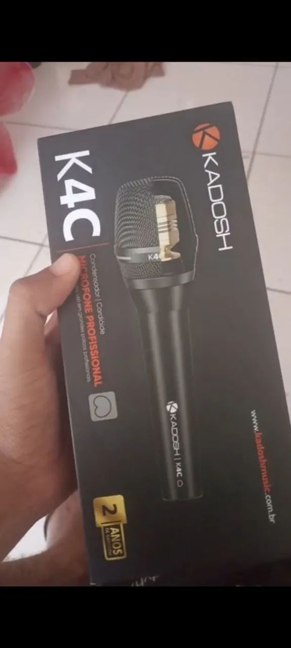 Microfone Condensador Kadosh K4C - Foto 3