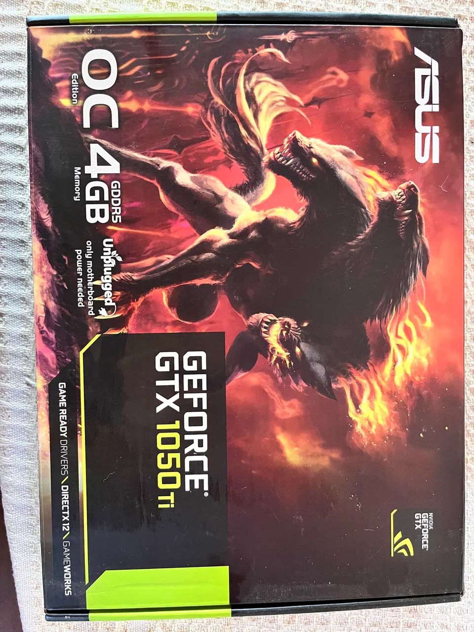 Placa de vídeo ASUS 4GB