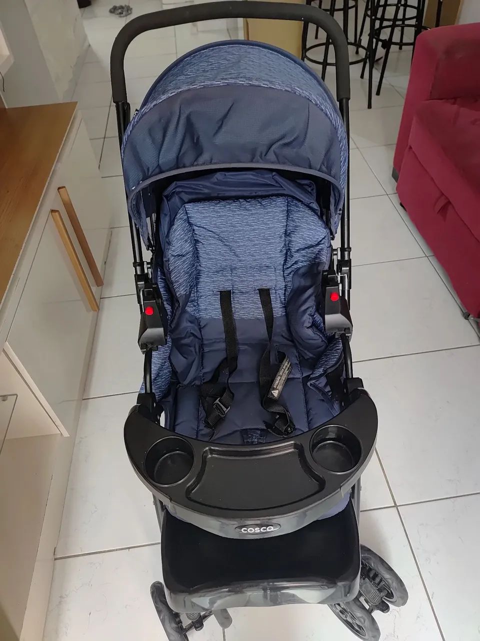 Carrinho de bebê + moisés - Foto 5