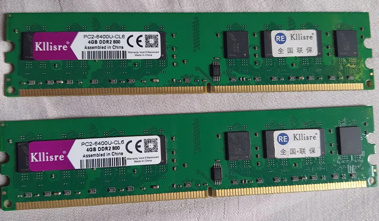 2 MEMORIA RAM DE 4GB DDR2  - Foto 2